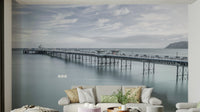 Wall mural of the majestic Llandudno Pier.

