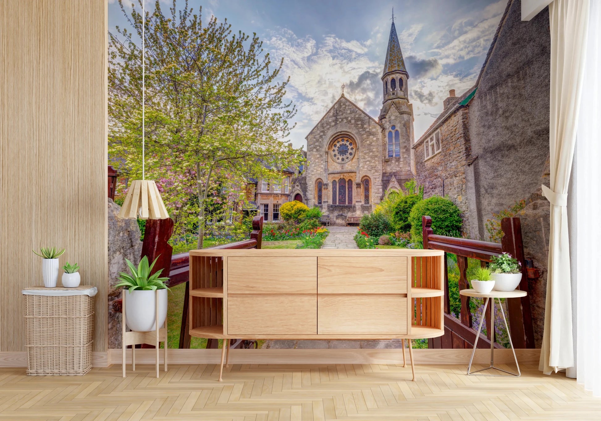 Malmesbury Church Wall Mural
