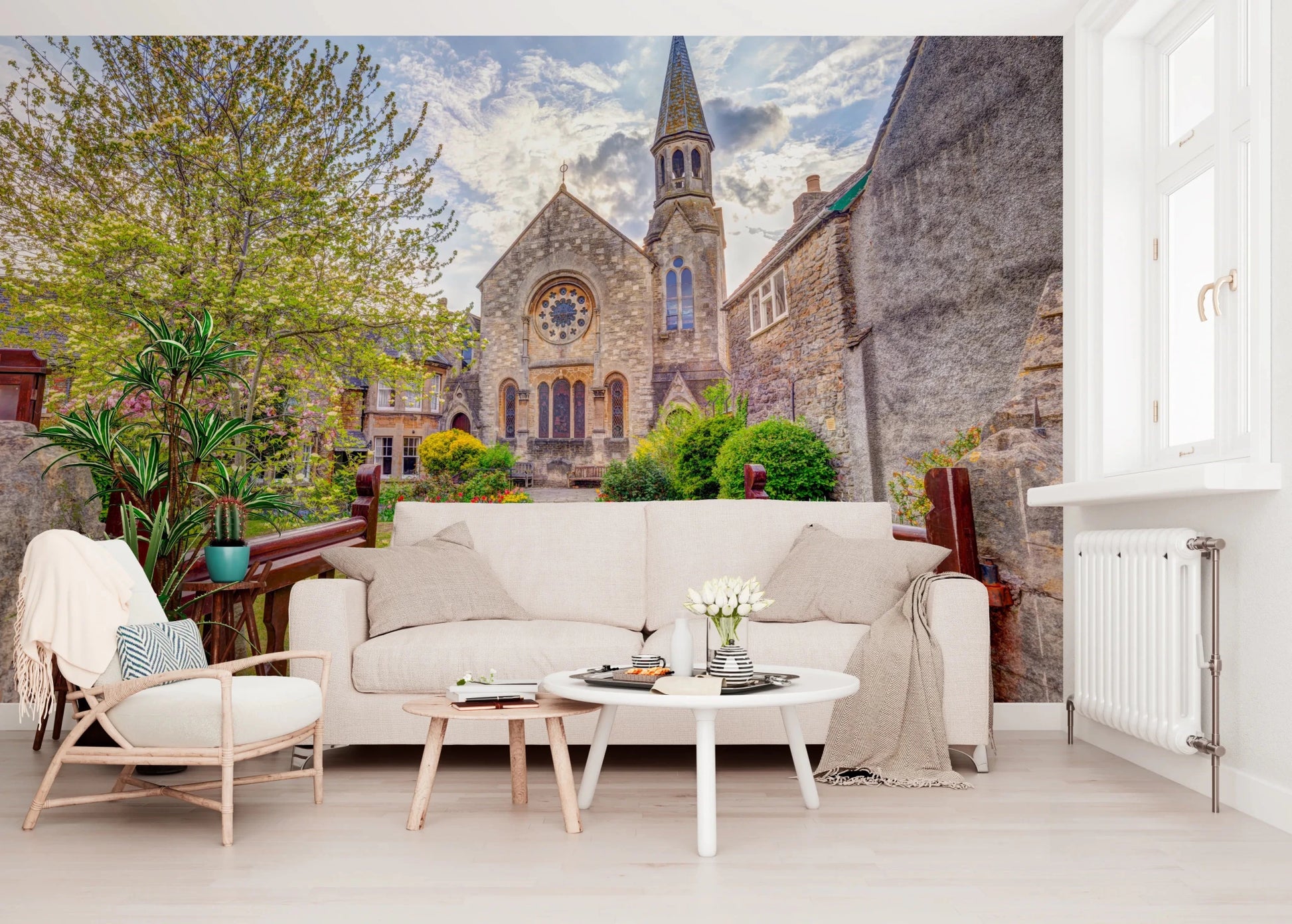 Malmesbury Church Wall Mural