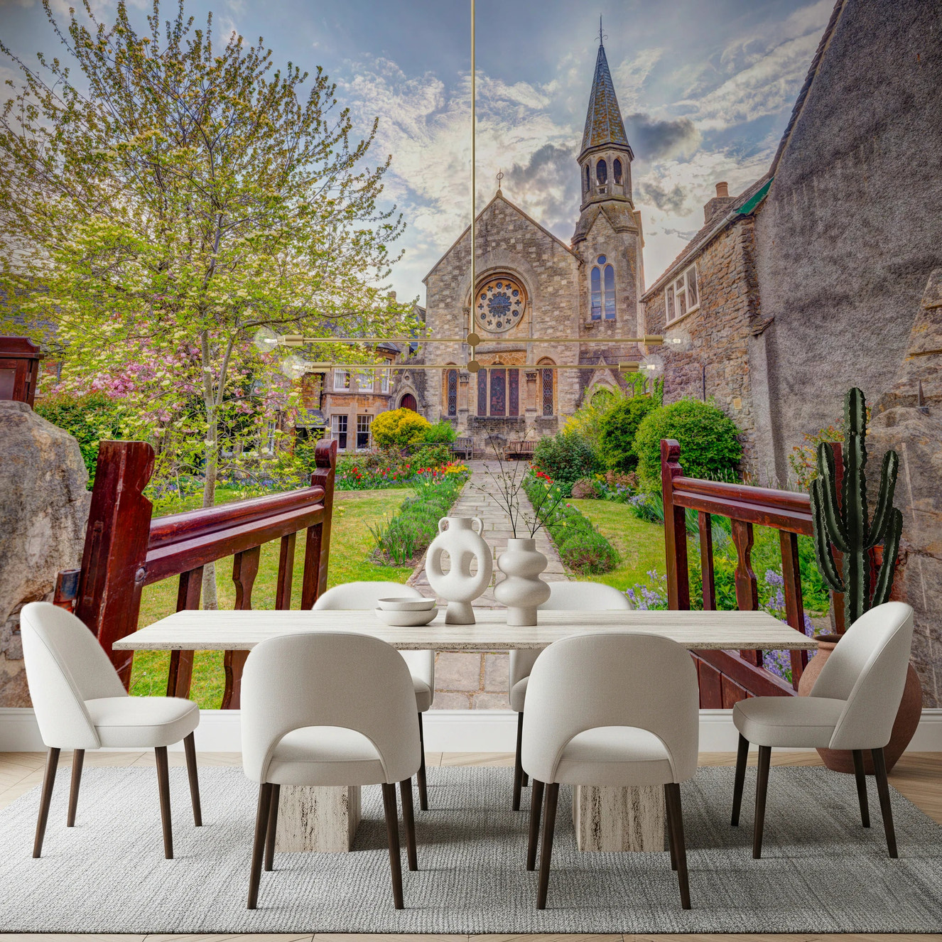 Malmesbury Church Wall Mural