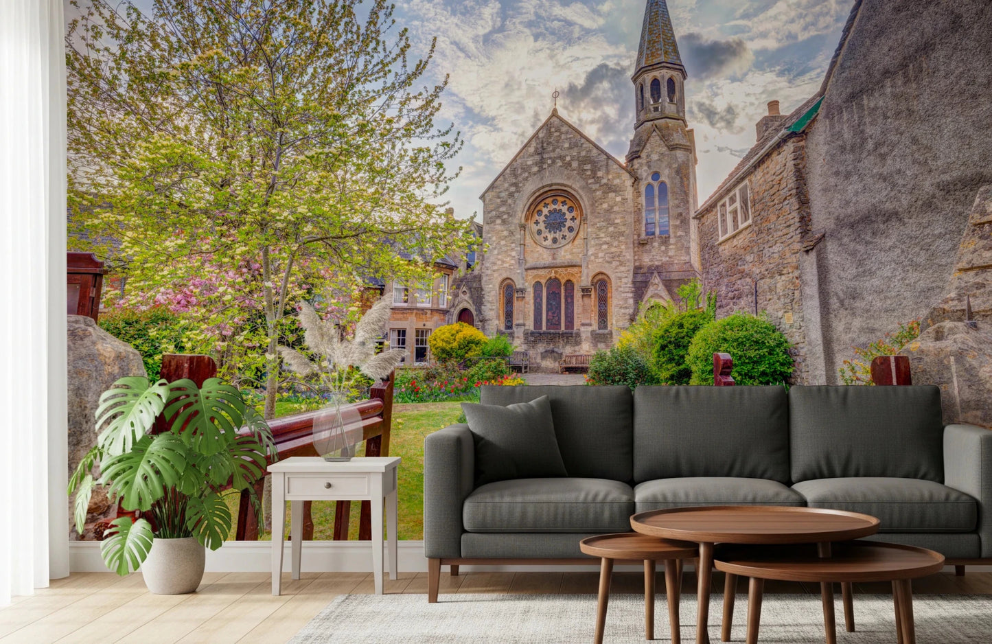 Malmesbury Church Wall Mural