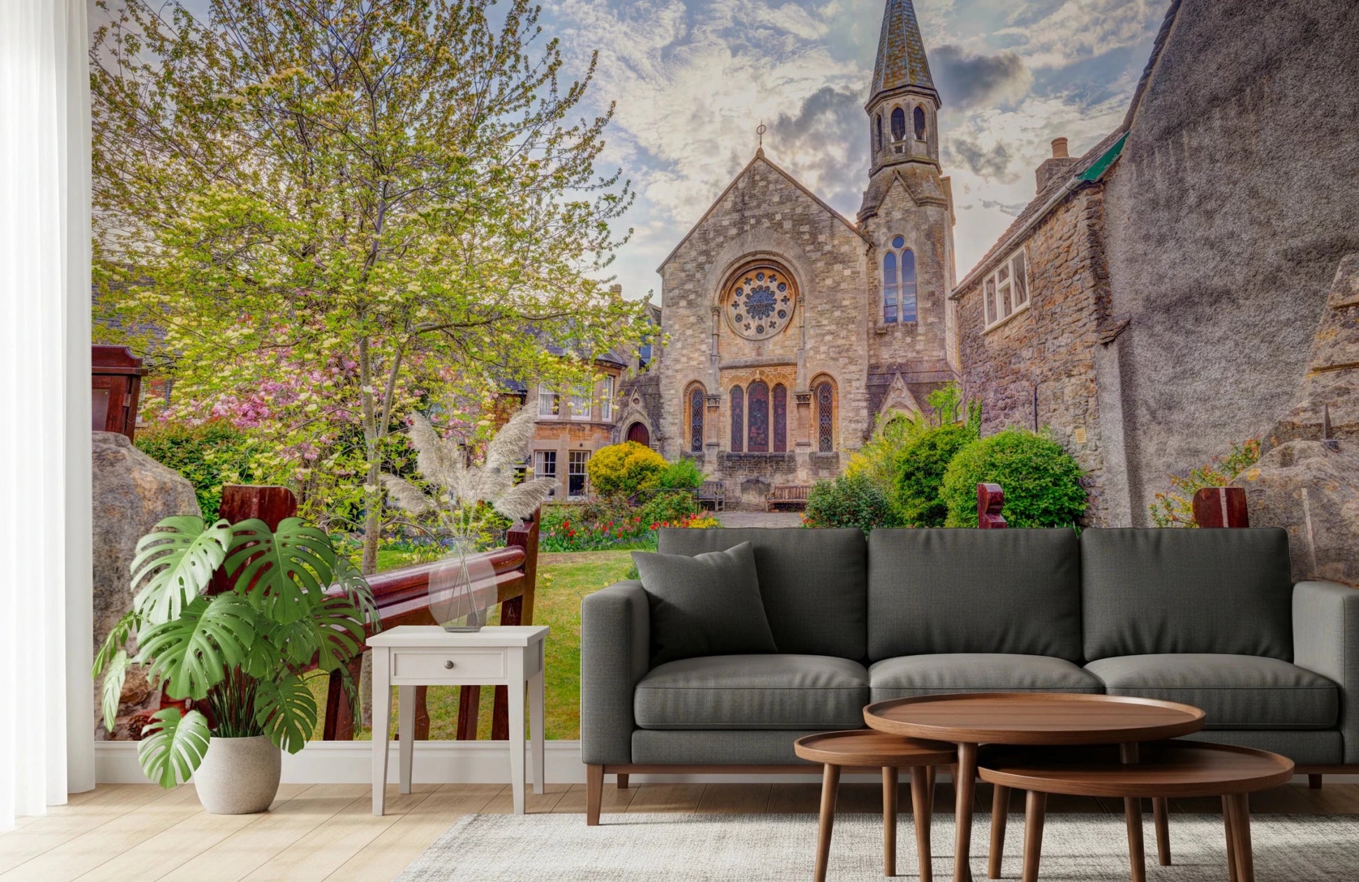 Malmesbury Church Wall Mural