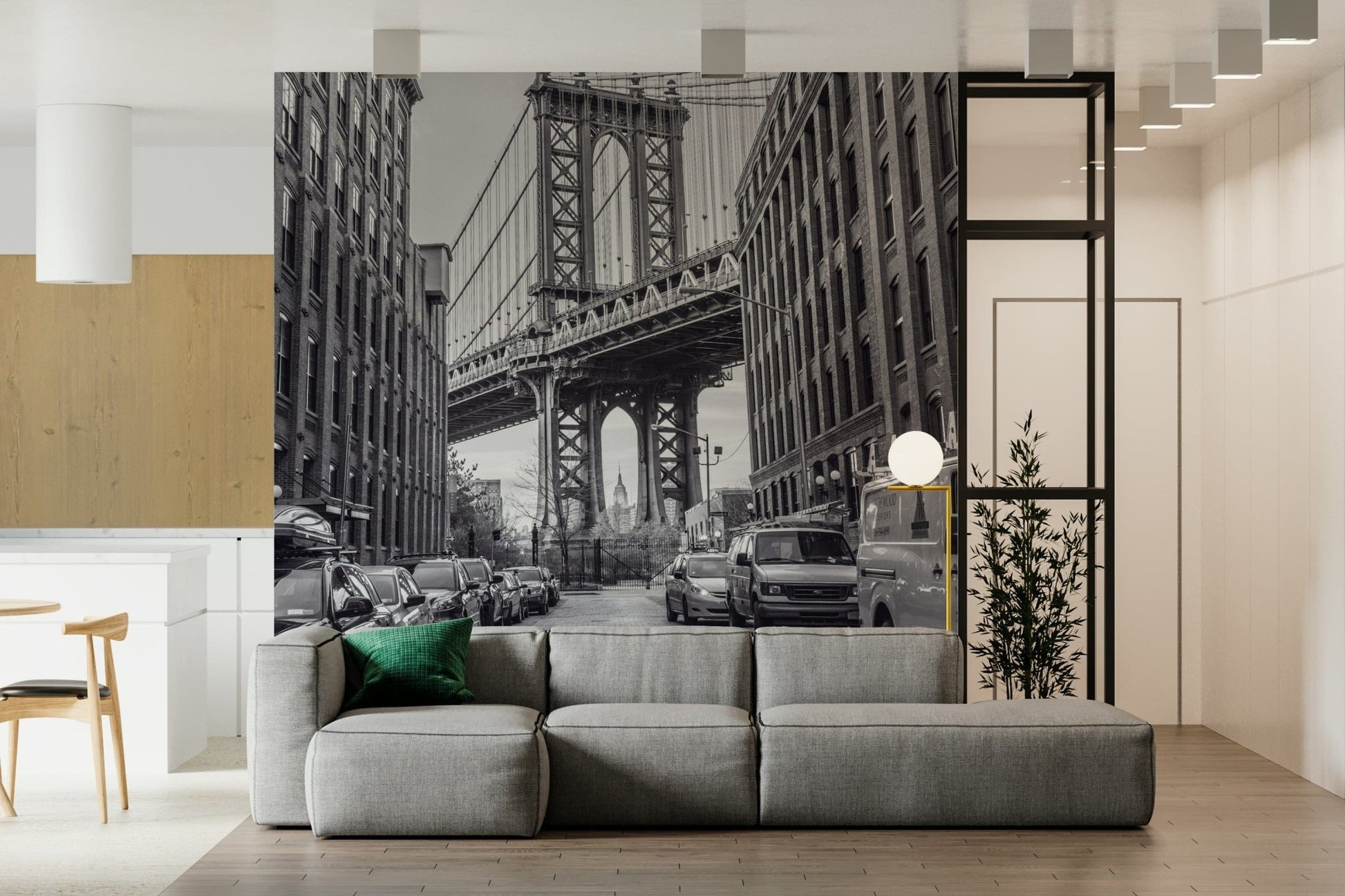 Manhattan Bridge from the Dumbo Wall Mural