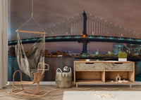 Urban grandeur and nighttime allure.

