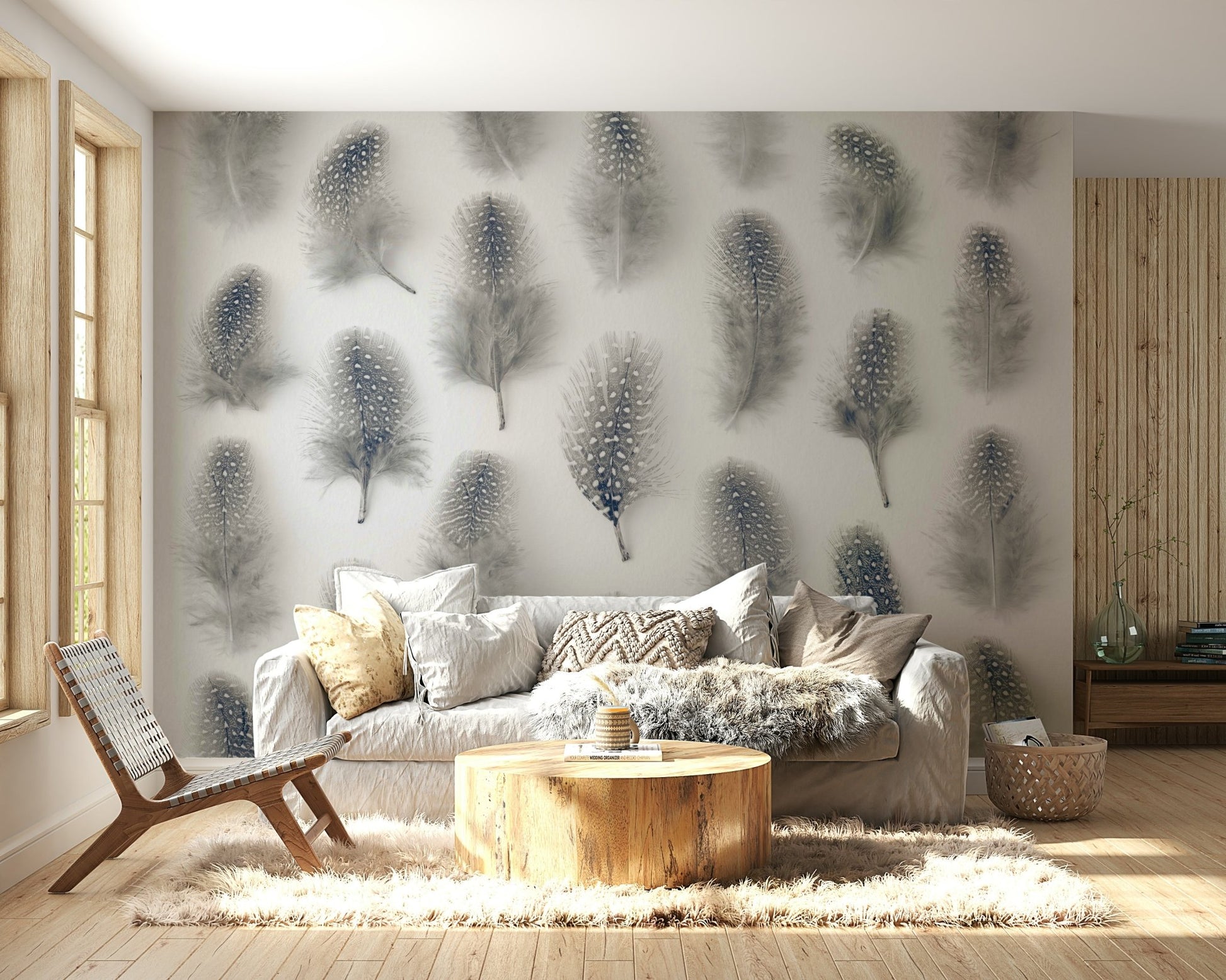 Unique textures of plumes.

