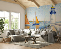 A seamless pattern for a living room or bedroom.

