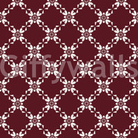 Maroon Lattice Wallpaper⁠