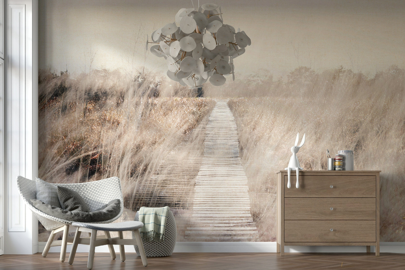 Whispers of the Marsh Path Wall Mural -2679770