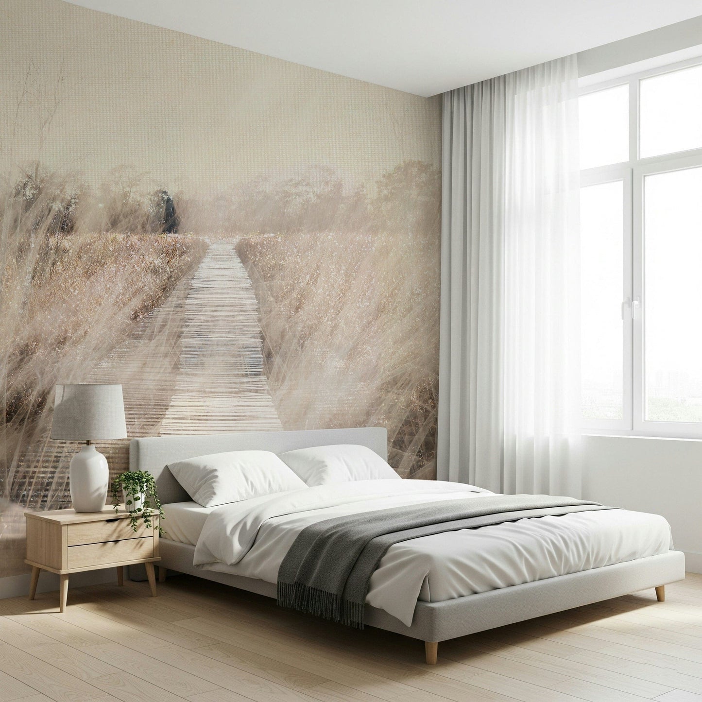 Whispers of the Marsh Path Wall Mural -2679770