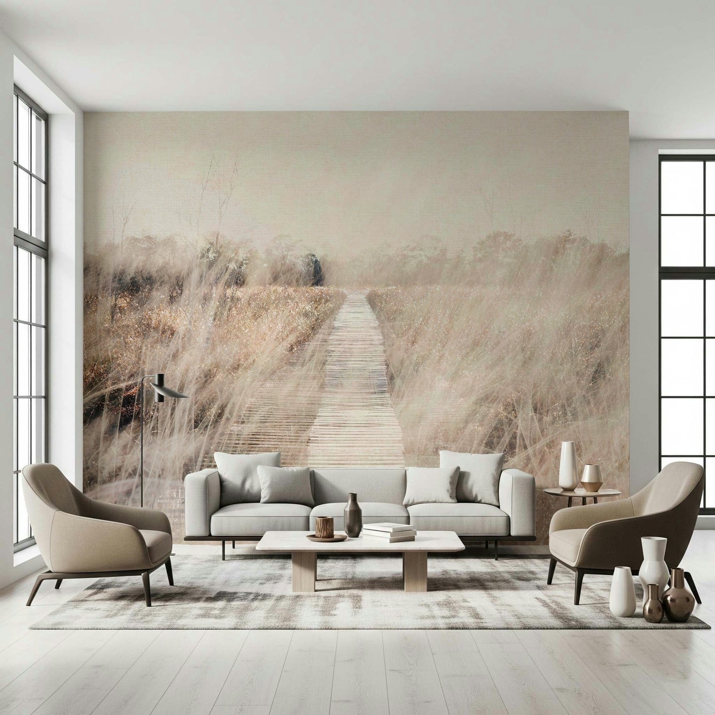Whispers of the Marsh Path Wall Mural -2679770