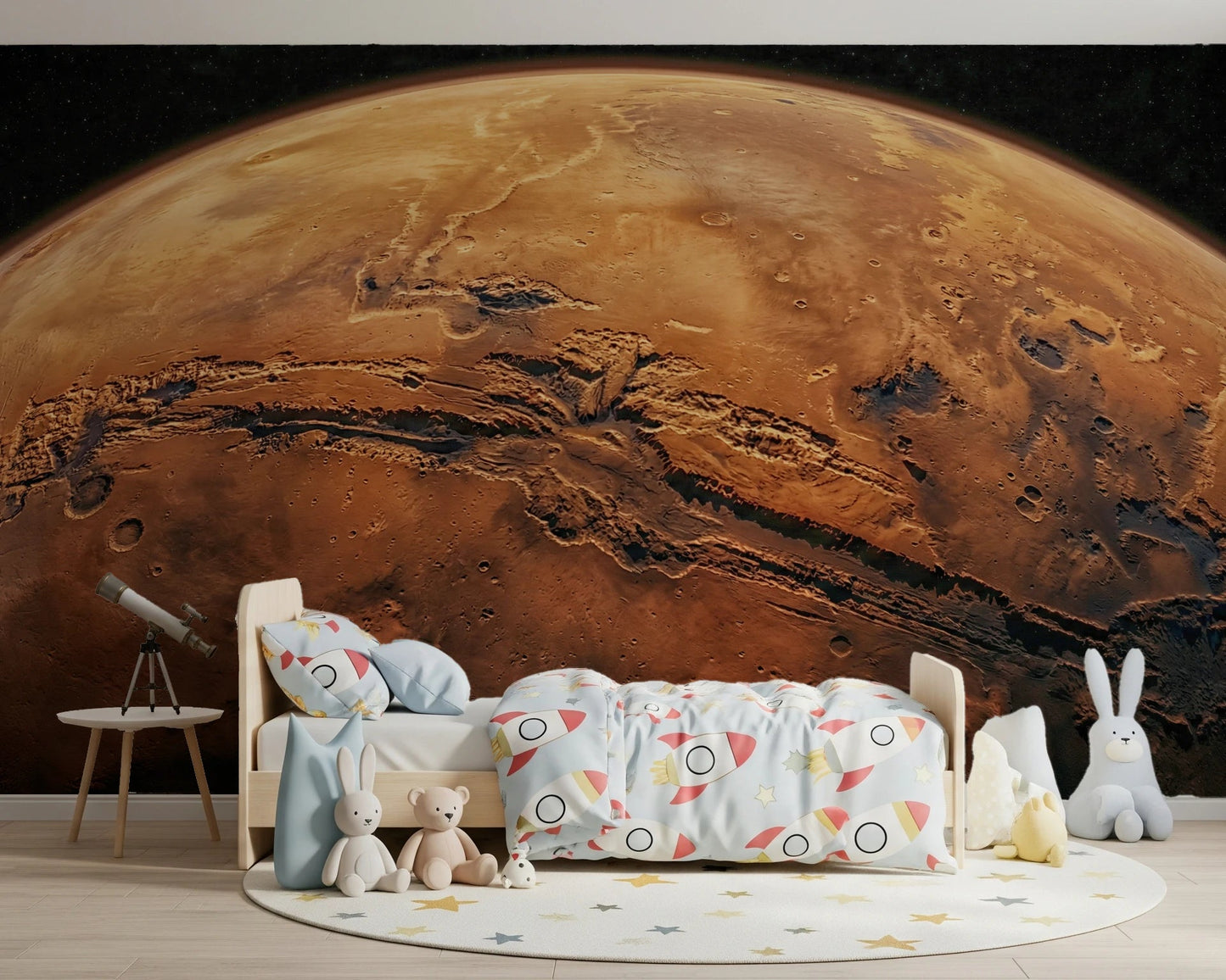 Martian Vista Wall Mural