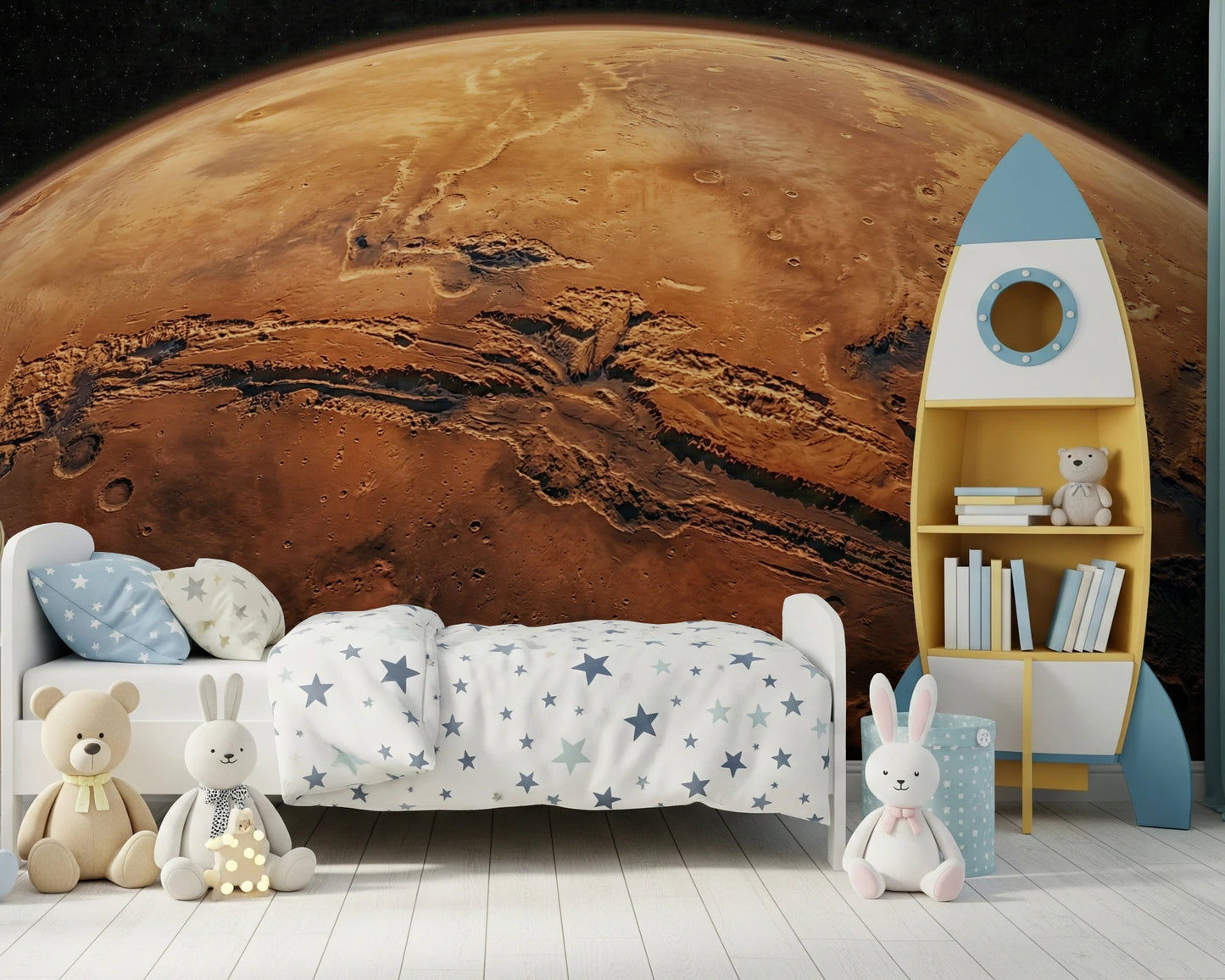 Martian Vista Wall Mural