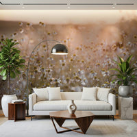 Golden hour meadow vista defines Meadow Bloom Sunset for walls.