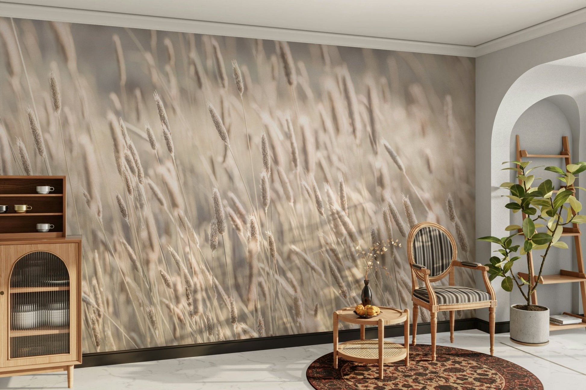 Peaceful nature wall mural

