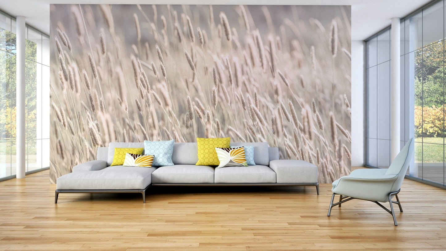 Nature-inspired wall mural

