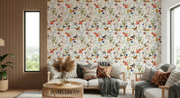Intricate Meadow Magic wall decor featuring a woodland floral scene.