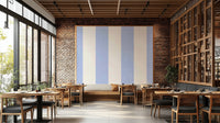 Living room stripe wallpaper

