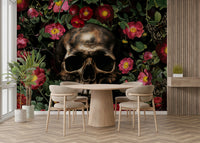 Classic floral mural with meaning

