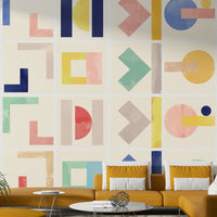 Textured abstract art wallpaper


