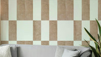 Mescolanza 19 mural wallpaper with abstract design

