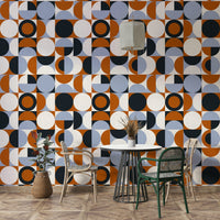 Modern decor with expressive Mescolanza wall covering

