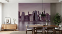 Metro Dusk Horizon Wall Mural
