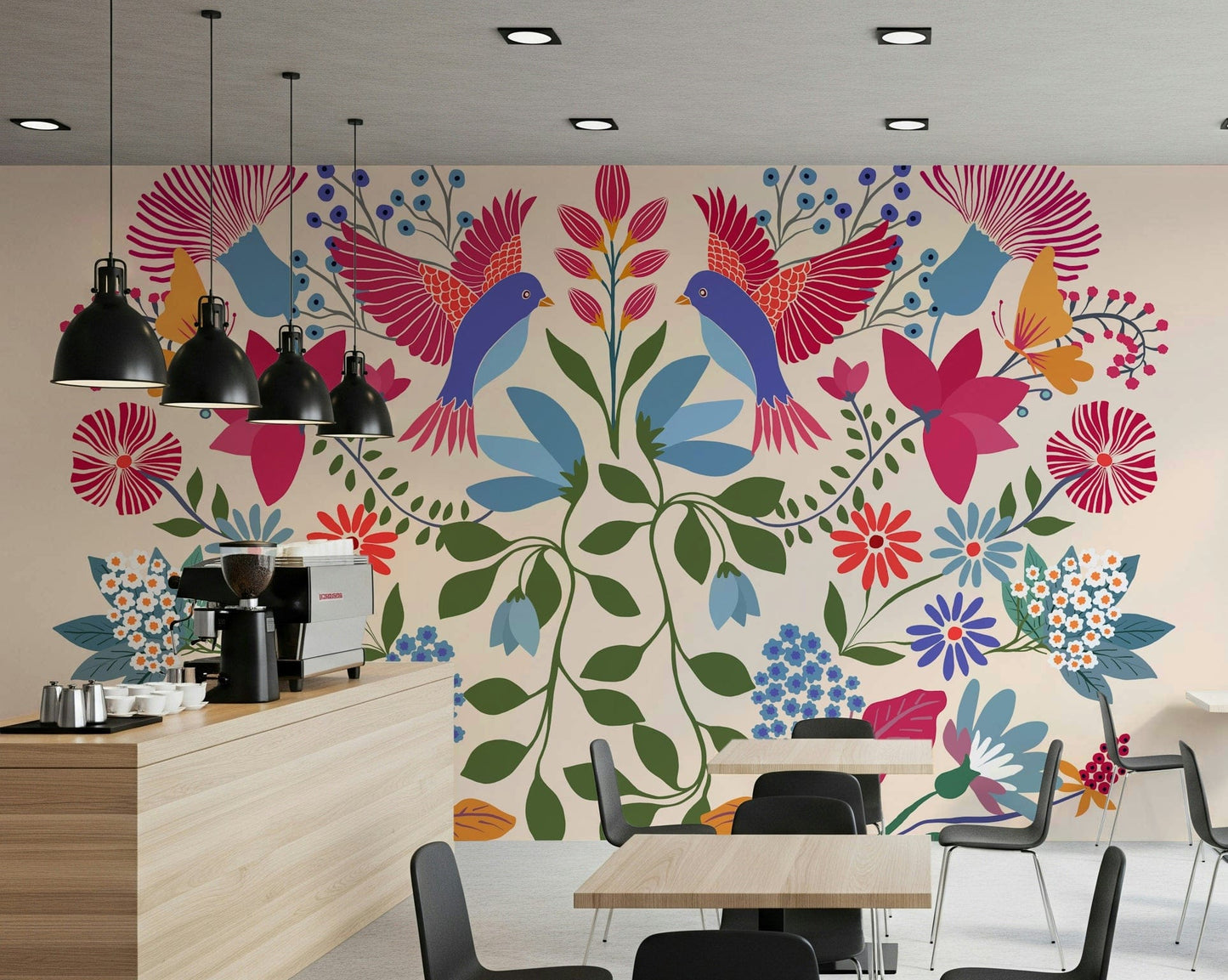 Mexican Garden Wall Mural