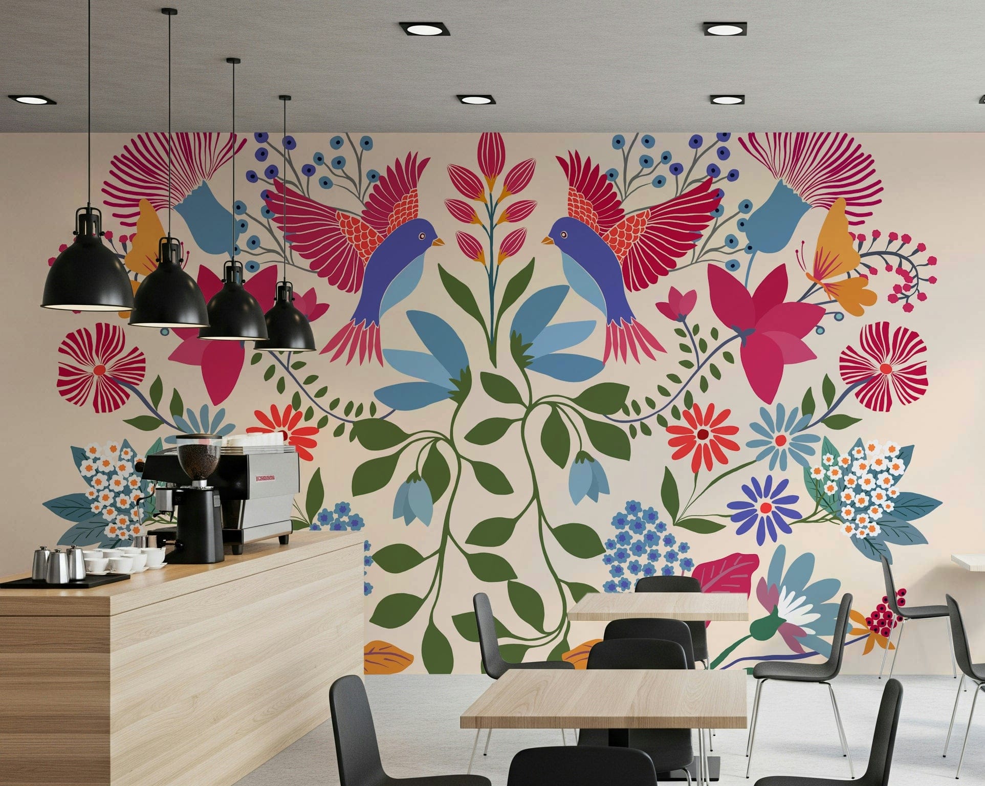 Mexican Garden Wall Mural