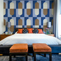 Abstract retro wallpaper pattern

