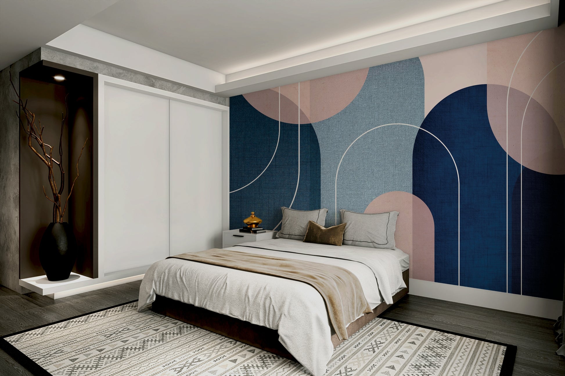 Retro-inspired geometric shapes

