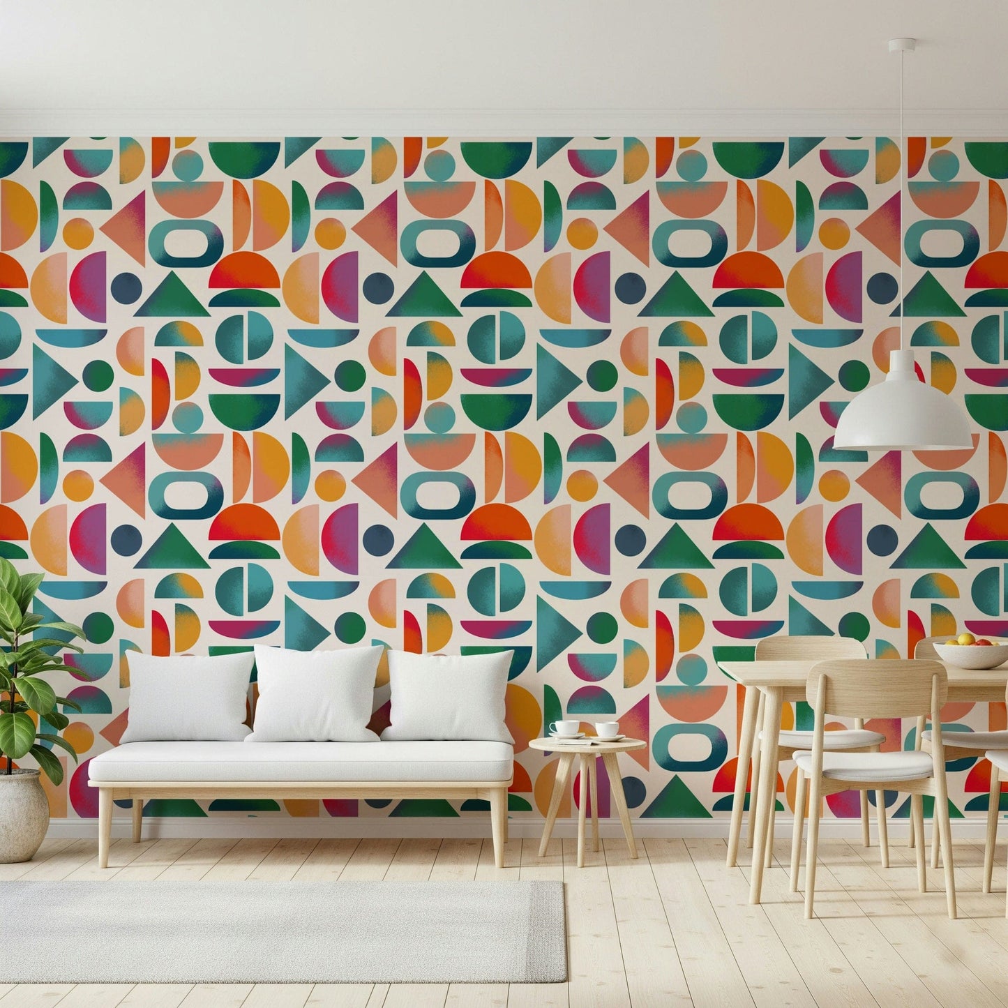 Mid-Century Pop Wallpaper⁠