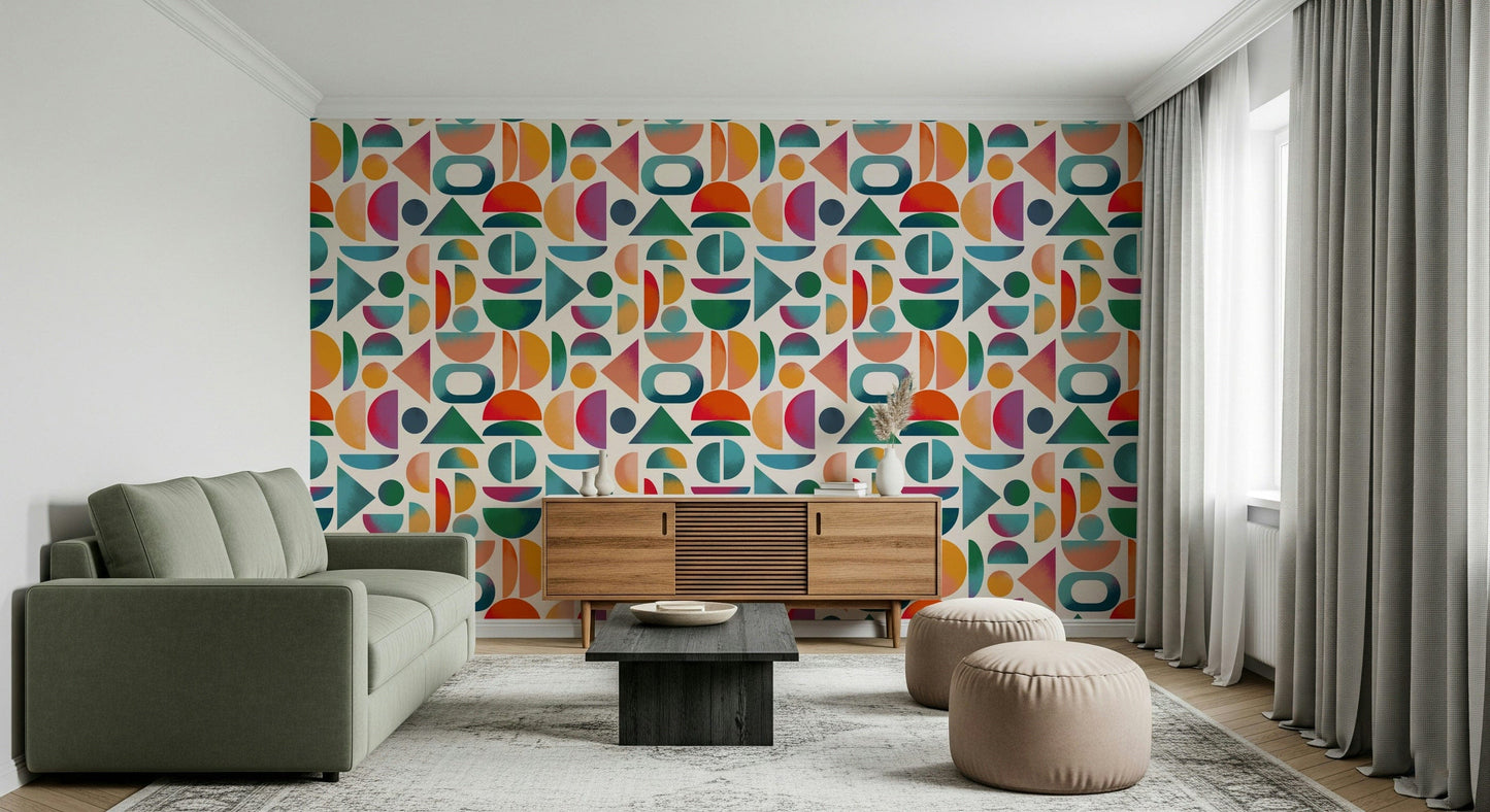 Mid-Century Pop Wallpaper⁠
