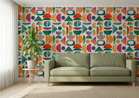 Mid - Century Pop Wallpaper⁠