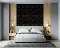 Spring bloom wallpaper with delicate flowers creating a lively, refreshing atmosphere.
