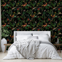 dark and moody wallcovering

