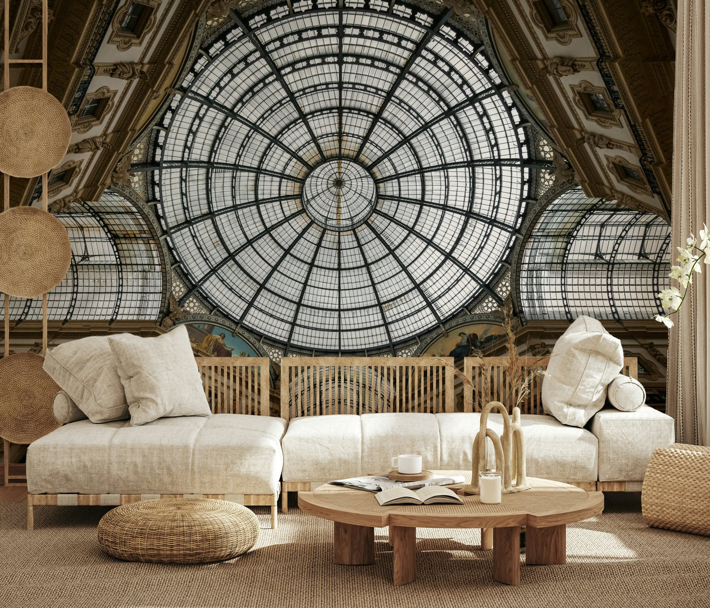 Iconic Milan Landmark Wall Mural – Artistic representation of the Milan Duomo highlighting its majestic design and details.