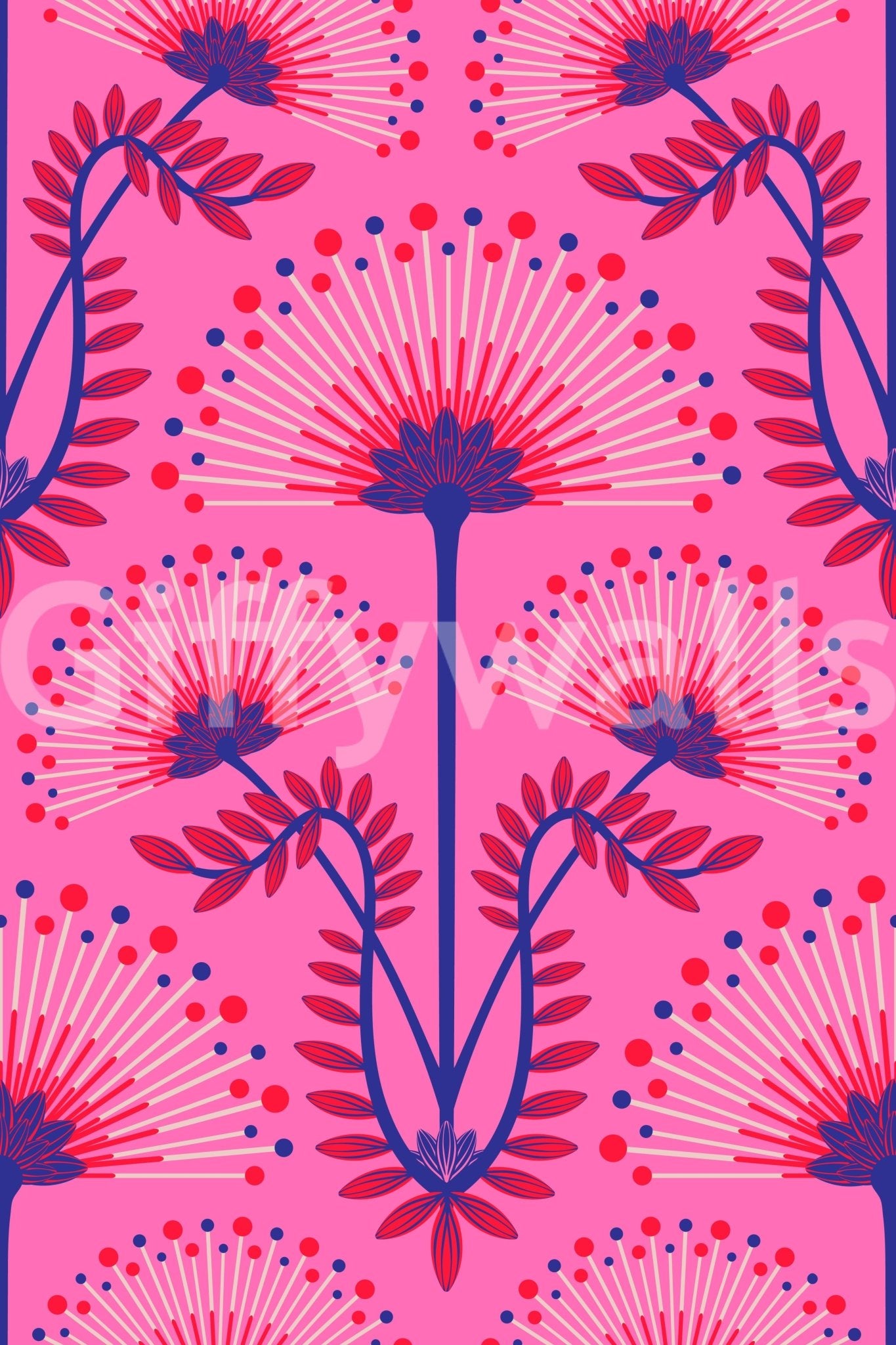 Provides a grand and artistic backdrop.
