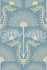 Provides a grand and artistic backdrop.
