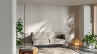 A graceful natural landscape wall mural in warm tones.

