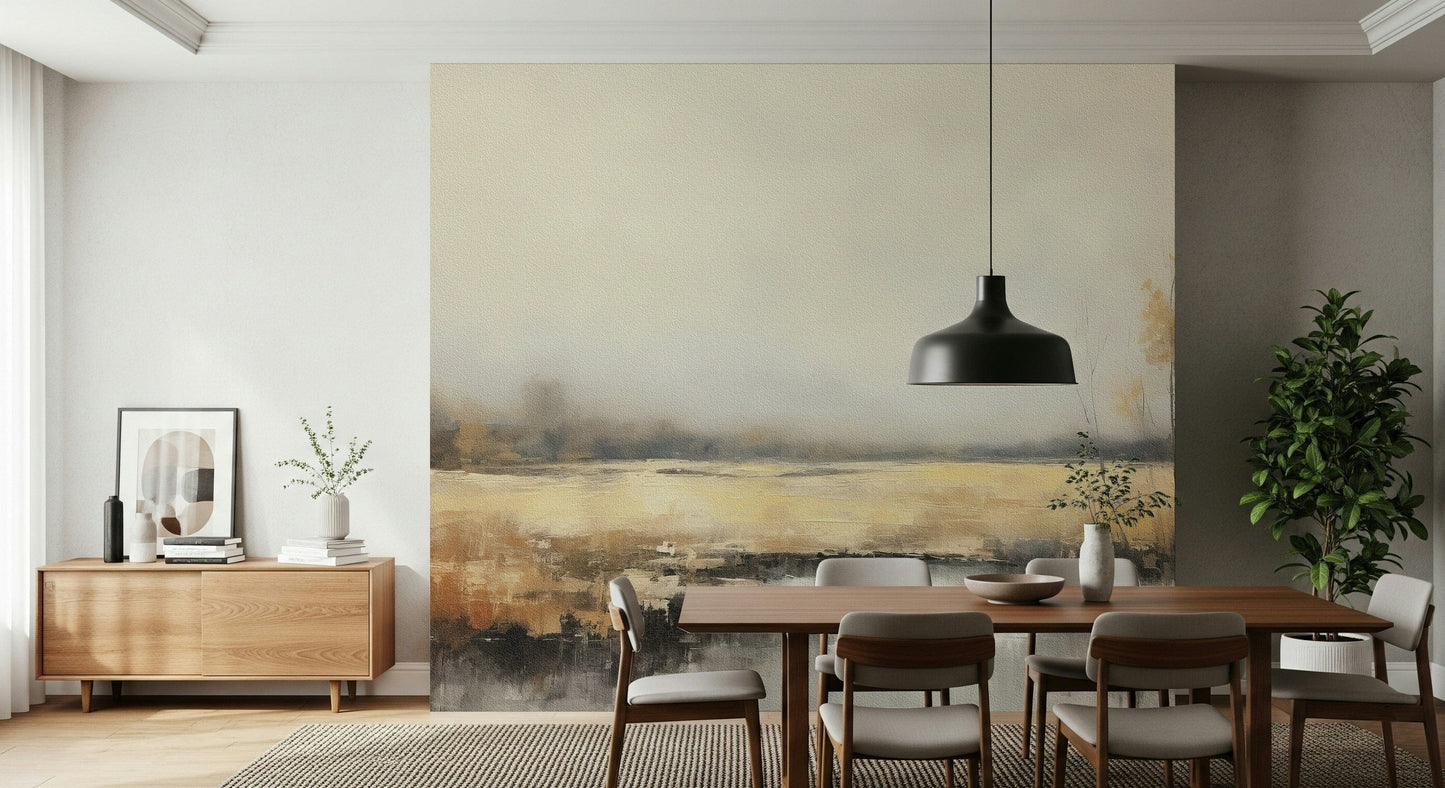 Golden Marsh Serenity Wall Mural -2816794