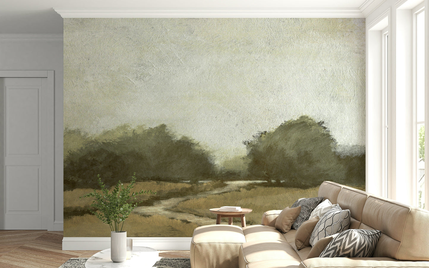 Misty Path Wall Mural -2879452