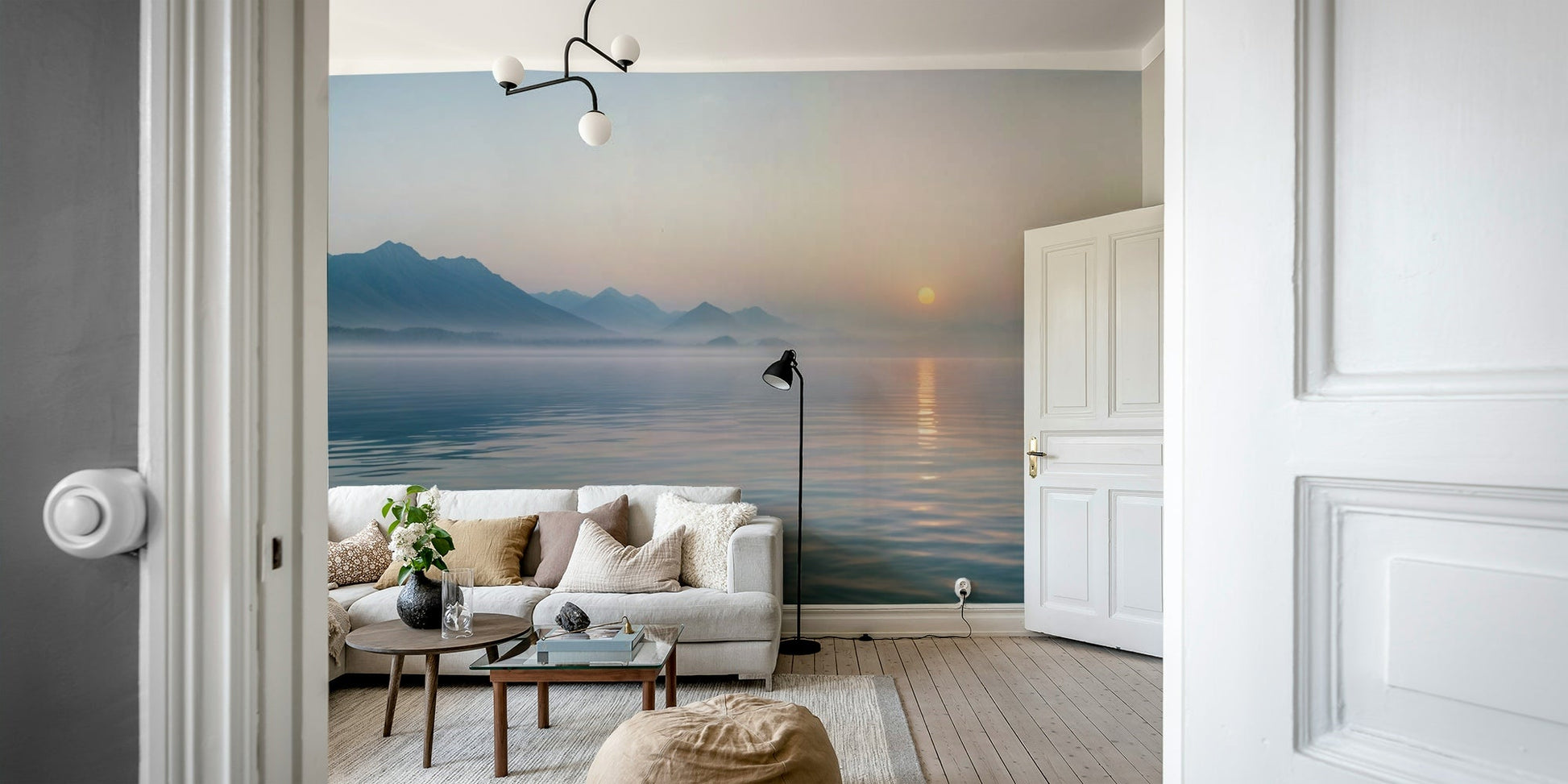 This piece is ideal for a bedroom, a quiet sitting area, or a meditation space.
