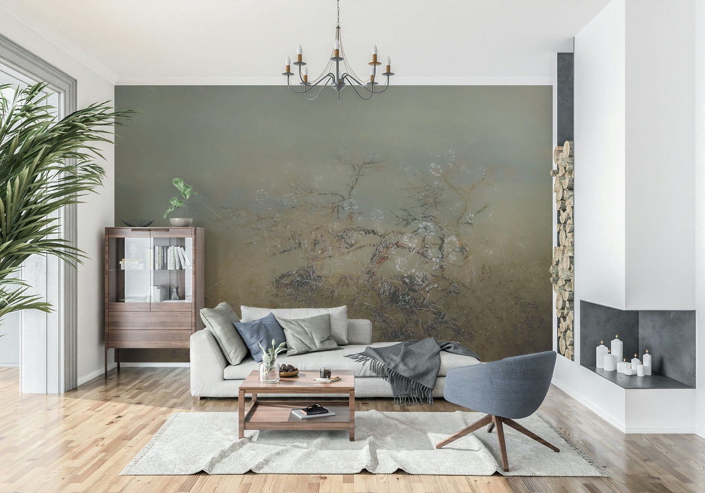 Misty Reflections Wall Mural -1737279