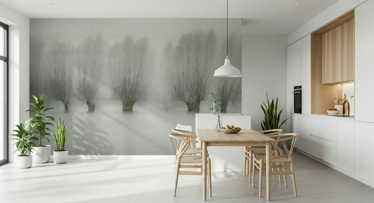 Misty Grove Serenity Wall Mural -1471005