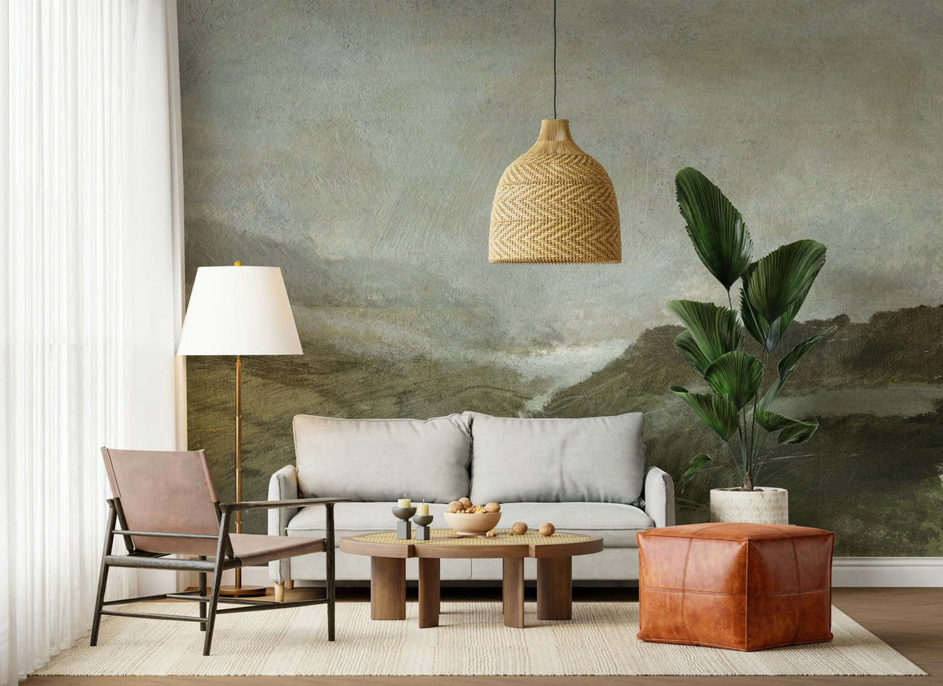 Misty Vale Wall Mural -2936855