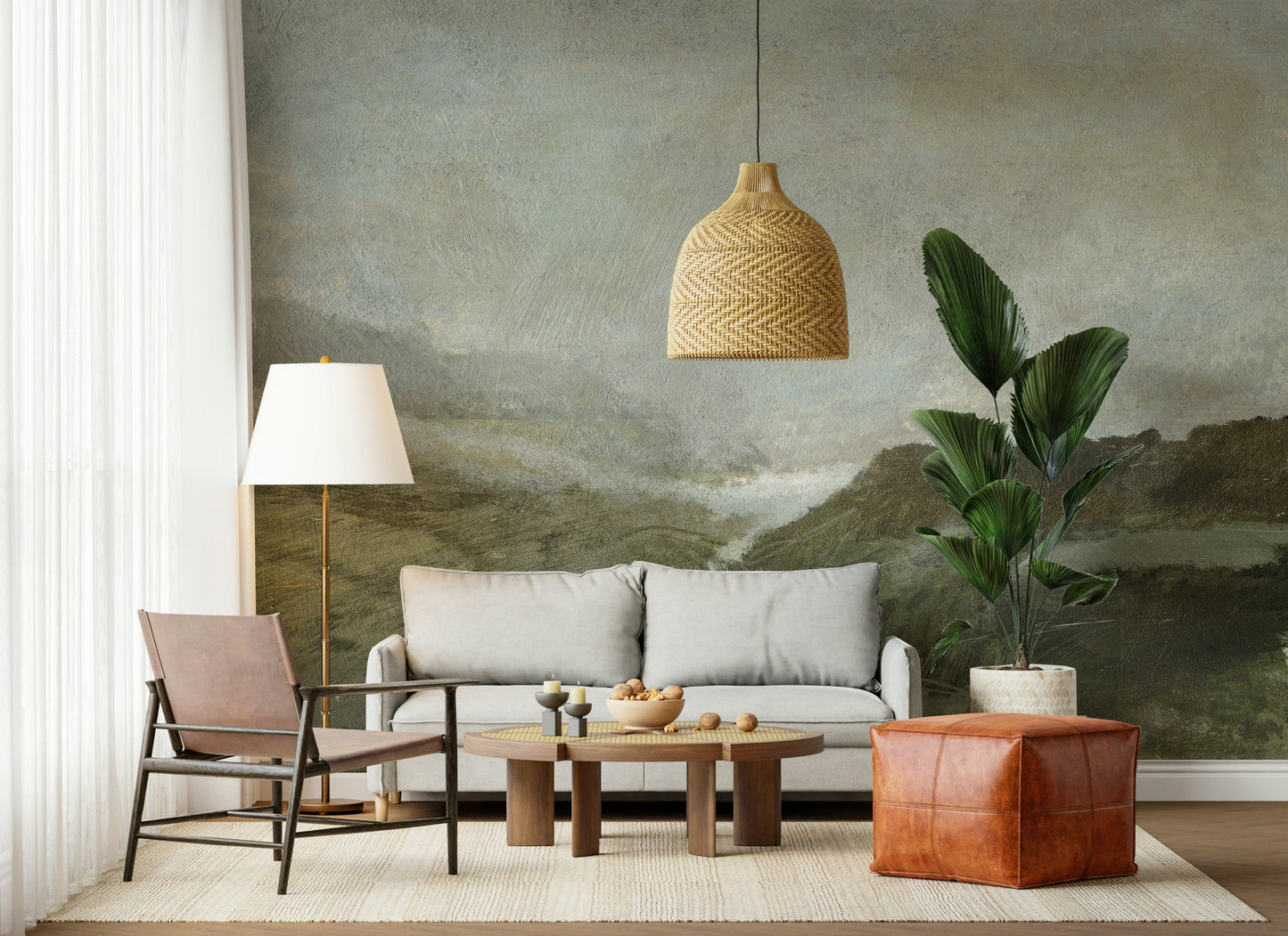 Misty Vale Wall Mural -2936855