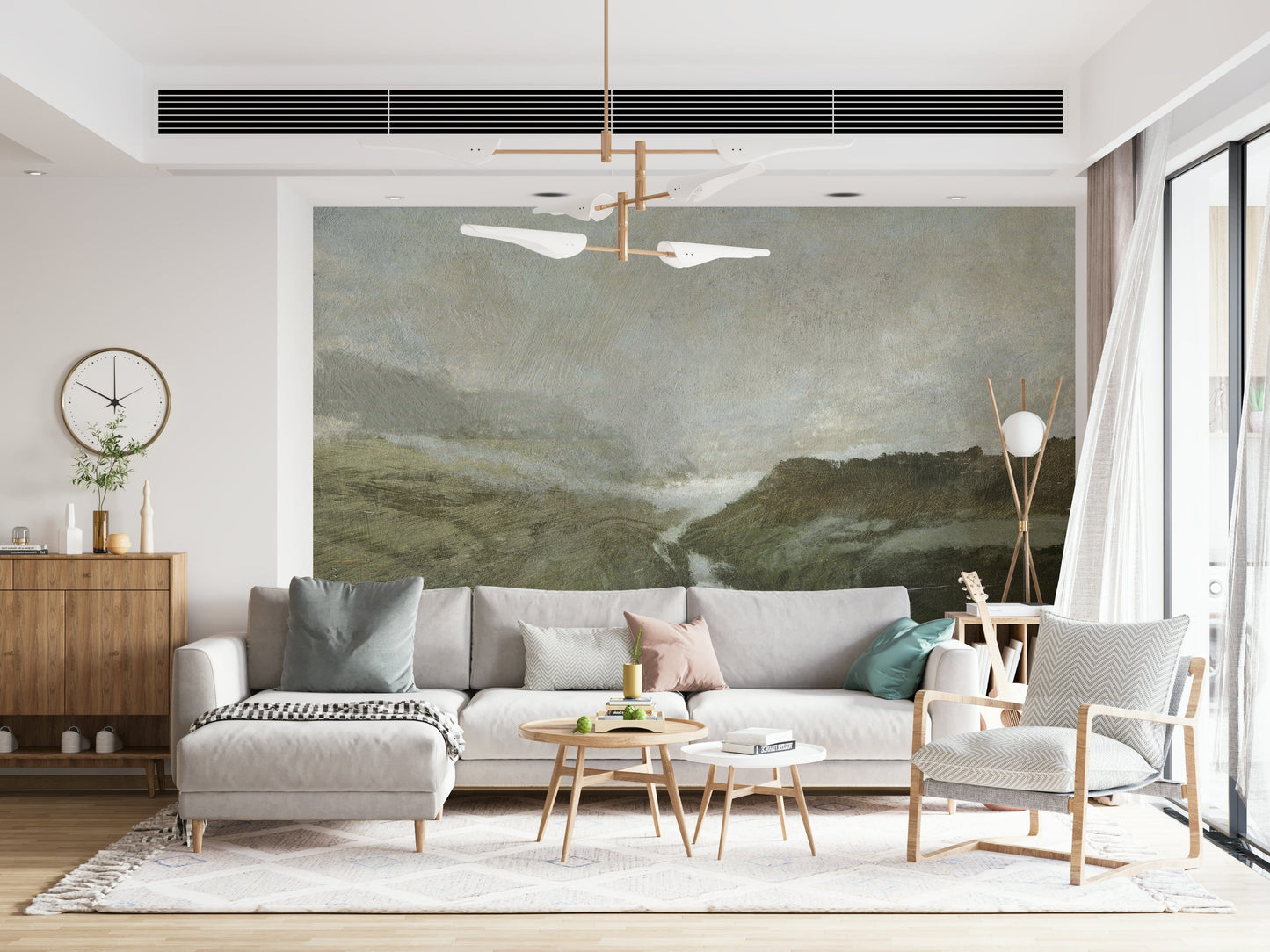 Misty Vale Wall Mural -2936855