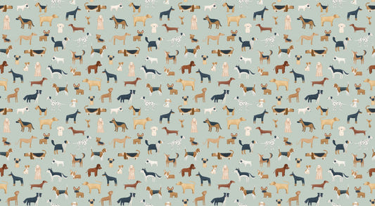 Green Puppy Dog Wallpaper
