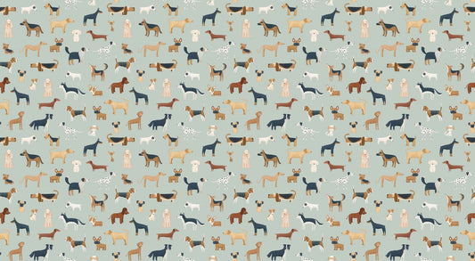 Green Puppy Dog Wallpaper