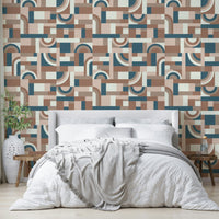 Mocha Mousse Accento Wallpaper⁠